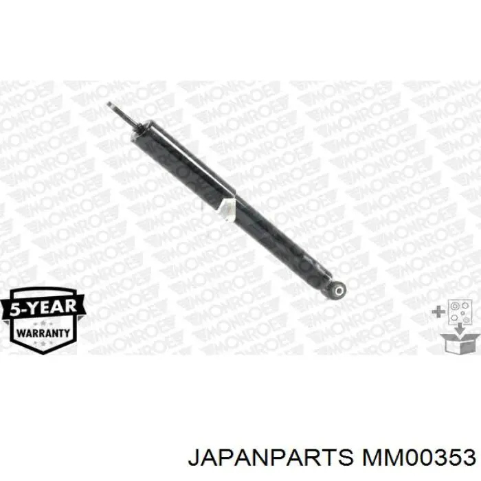 MM00353 Japan Parts амортизатор задній