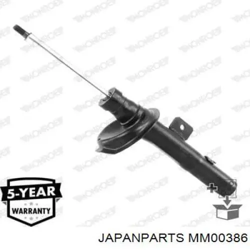 MM00386 Japan Parts амортизатор передній, лівий