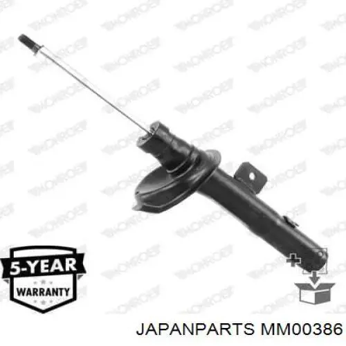 Амортизатор передній, лівий MM00386 Japan Parts