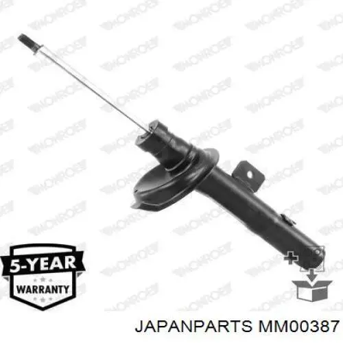 Купити MM00387 Japan Parts Амортизатор передній, правий