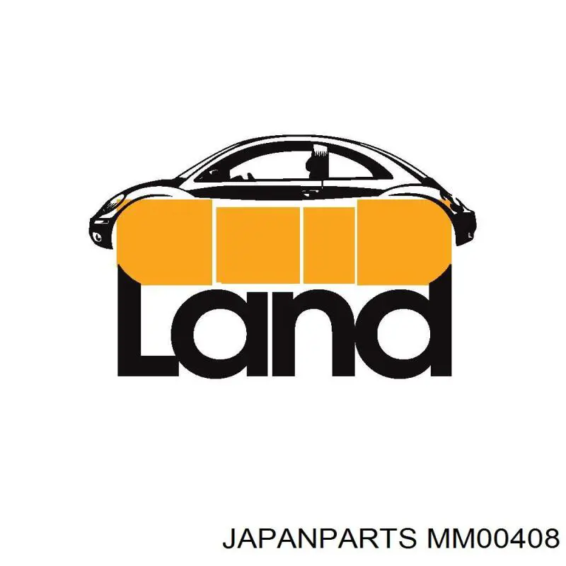 Купити MM00408 Japan Parts Стійка амортизатора задня