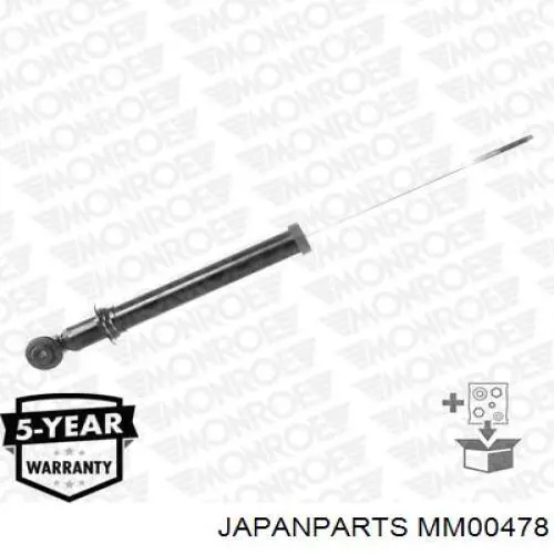 Купити MM00478 Japan Parts Стійка амортизатора задня