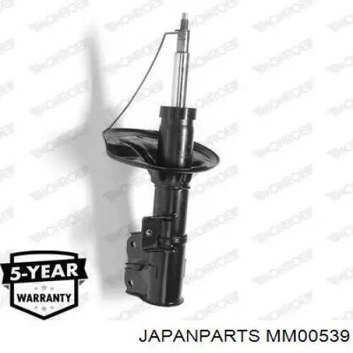 Амортизатор передній, правий Japan Parts MM00539 ціна, від 53.13 USD