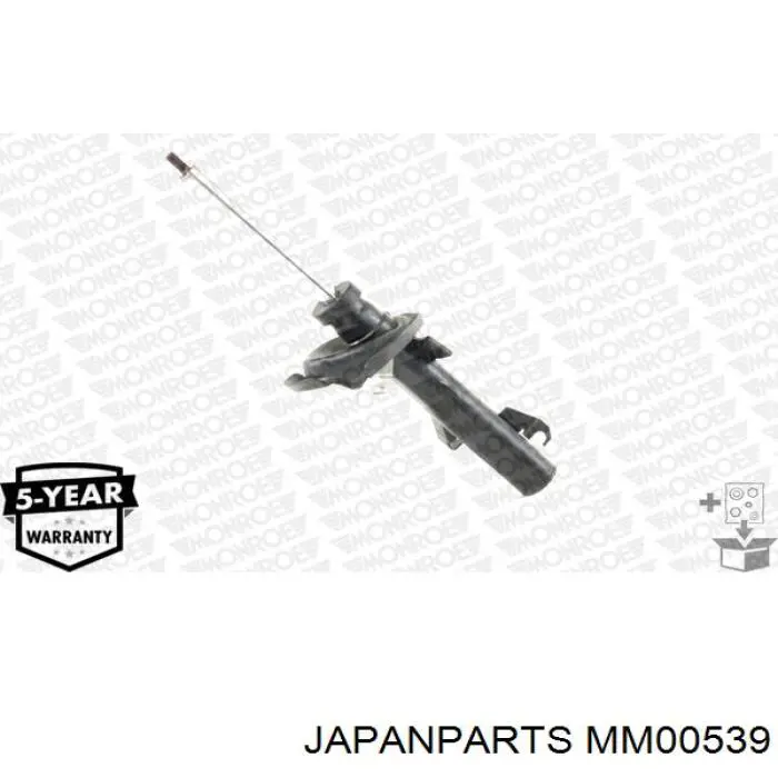 Амортизатор передній, правий MM00539 Japan Parts