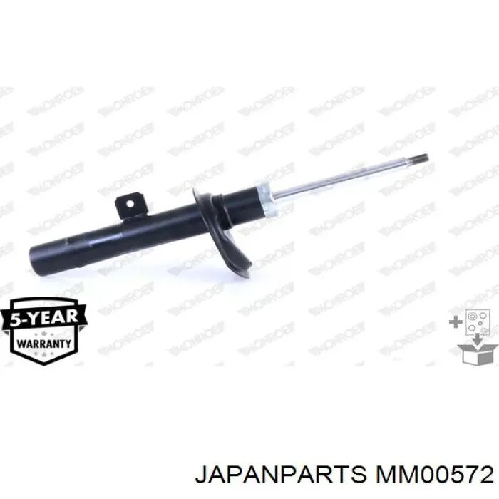 Амортизатор передній, лівий MM00572 Japan Parts