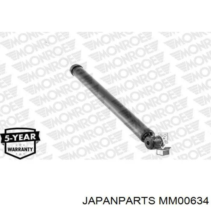 Задній амортизатор Japan Parts MM00634