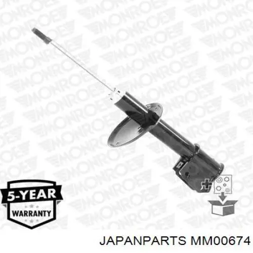 MM00674 Japan Parts амортизатор передній