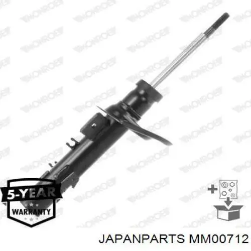 Амортизатор передній, правий MM00712 Japan Parts