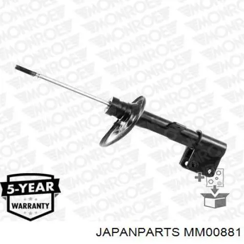 Амортизатор передній, лівий MM00881 Japan Parts