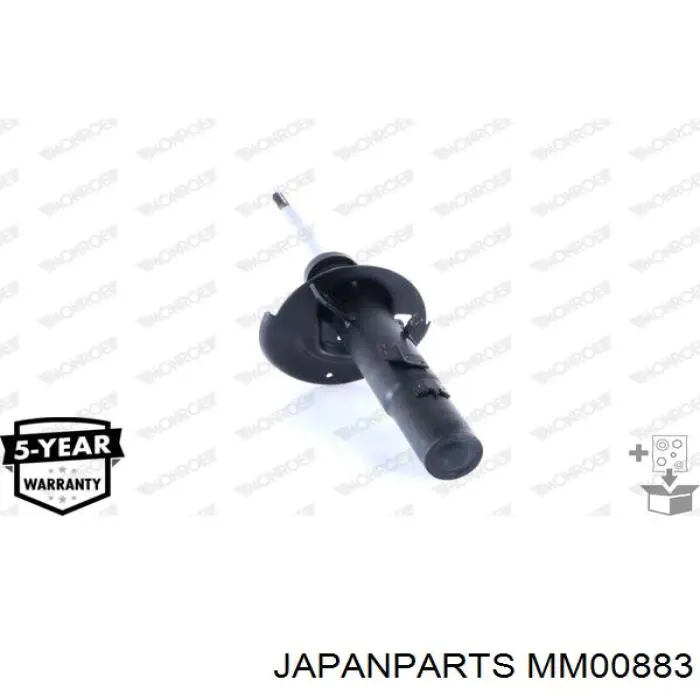 Амортизатор передній, правий MM00883 Japan Parts