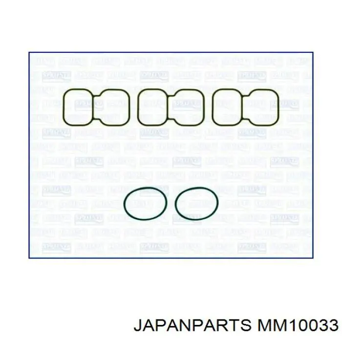 MM10033 Japan Parts Амортизатори задні