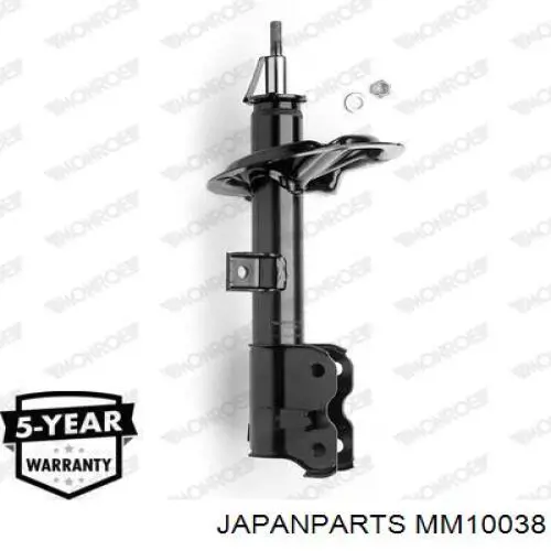MM10038 Japan Parts амортизатор передній, лівий