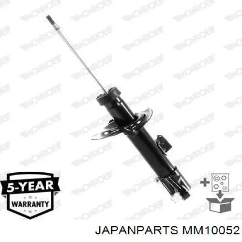 MM10052 Japan Parts амортизатор передній, правий