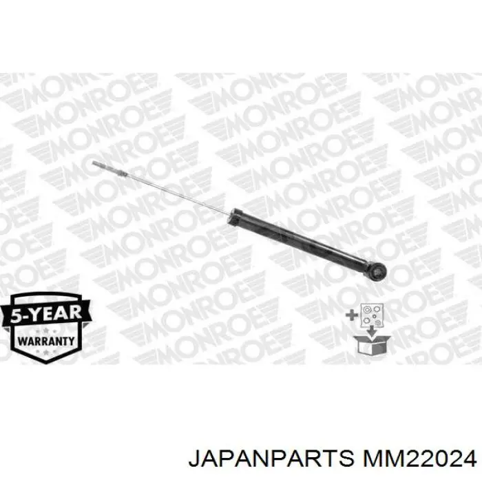 MM22024 Japan Parts Амортизатор задній, правий