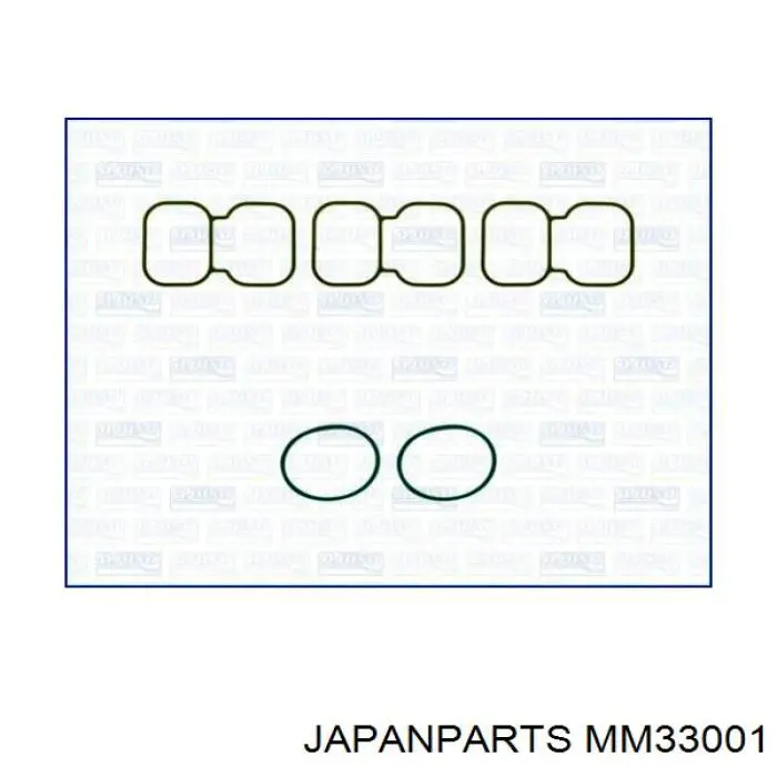 Амортизатор передній, правий MM33001 Japan Parts