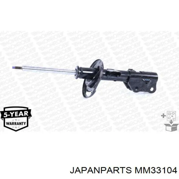 MM33104 Japan Parts амортизатор передній, лівий