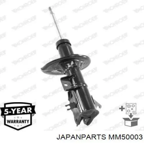 MM50003 Japan Parts амортизатор передній, правий