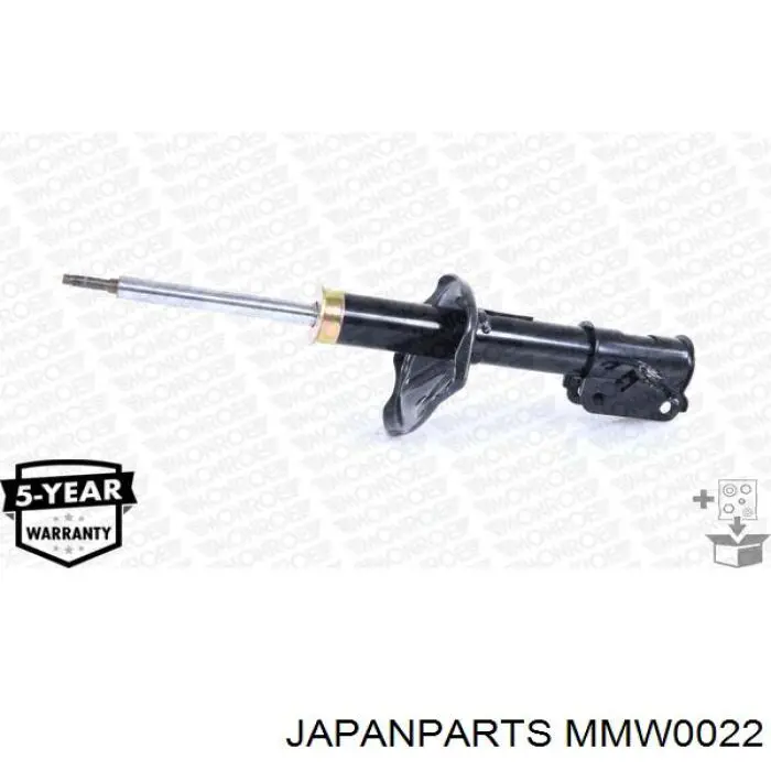 MMW0022 Japan Parts амортизатор передній, лівий