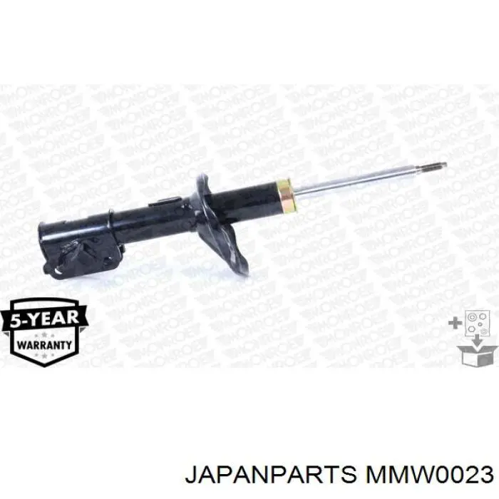 MMW0023 Japan Parts амортизатор передній, правий