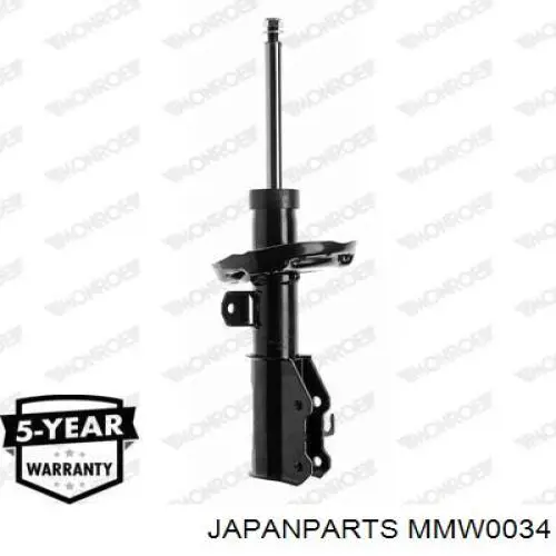 MMW0034 Japan Parts амортизатор передній, правий