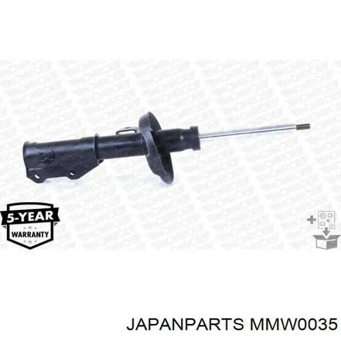 MMW0035 Japan Parts амортизатор передній, лівий