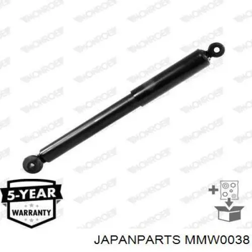 Амортизатор задній Japan Parts MMW0038 ціна, від 30.52 USD
