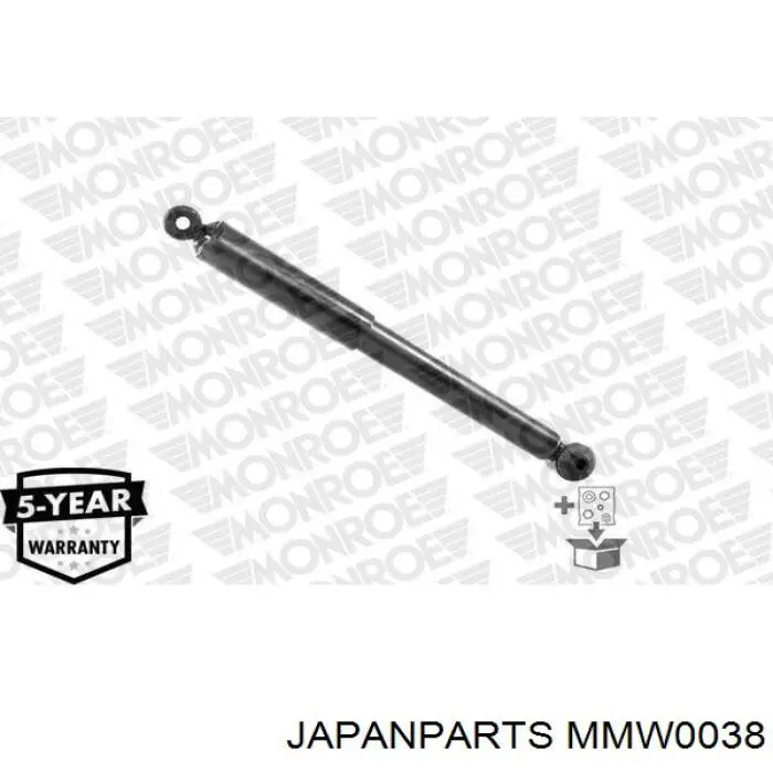 Купити MMW0038 Japan Parts Стійка амортизатора задня