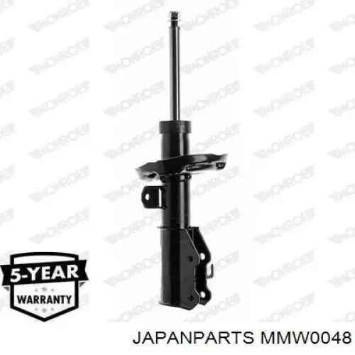 MMW0048 Japan Parts амортизатор передній, правий
