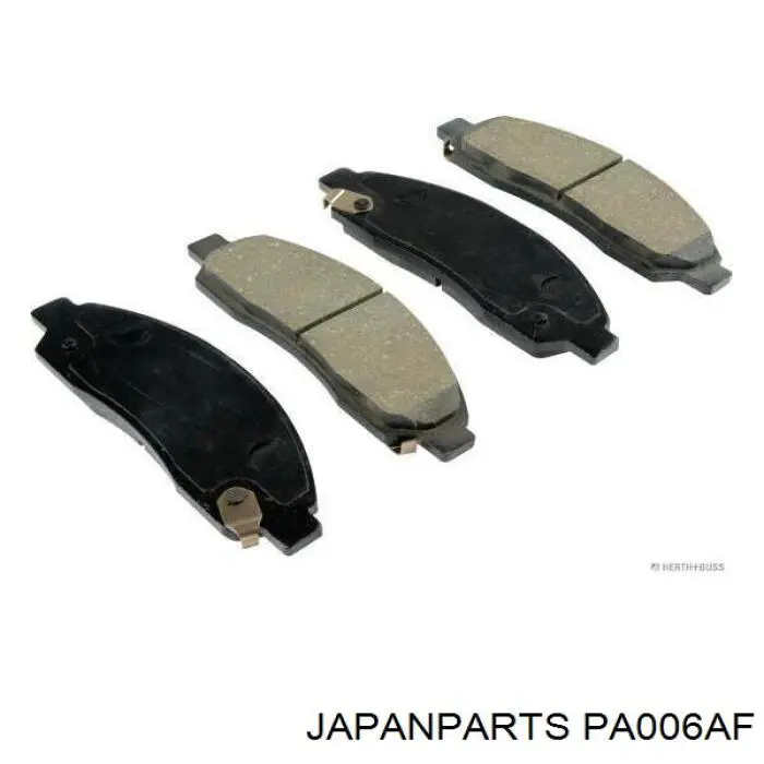 Гальмівні колодки Japan Parts PA006AF ціна, від 22.43 USD