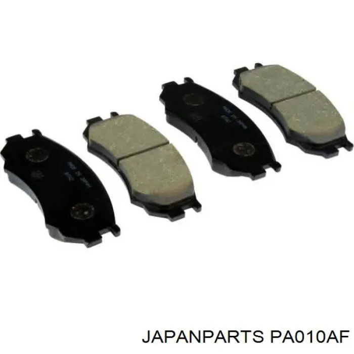 Купити PA010AF Japan Parts Колодки гальмівні передні, дискові