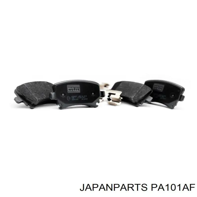 Купити PA101AF Japan Parts Колодки гальмівні передні, дискові
