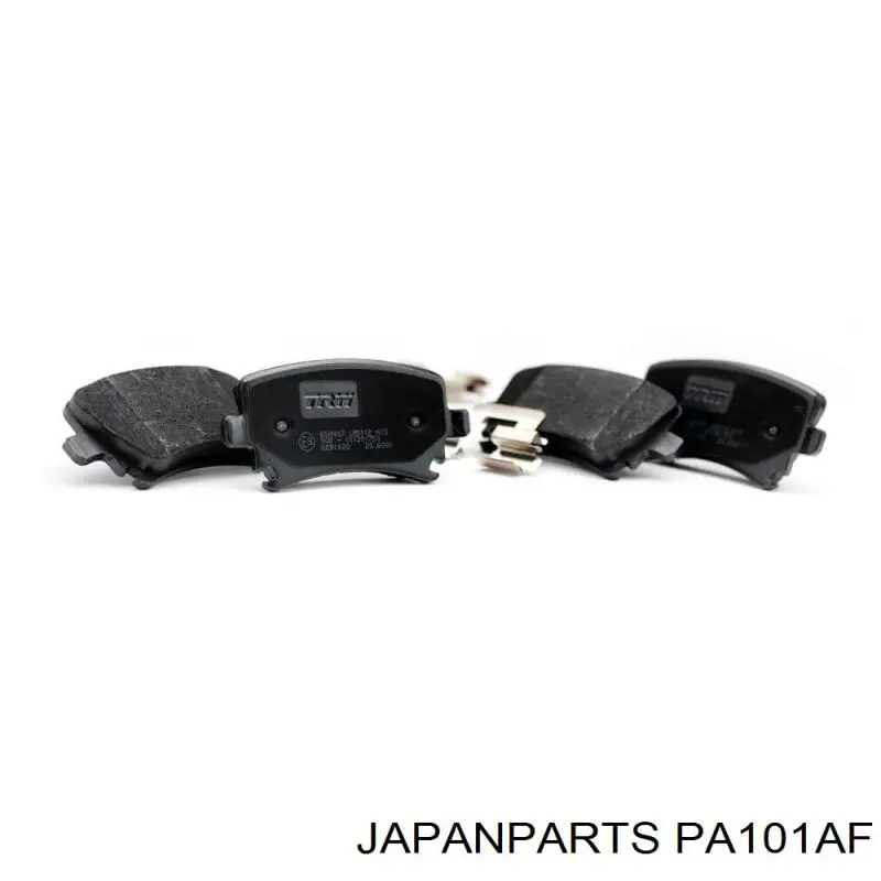PA101AF Japan Parts Передні гальмівні колодки