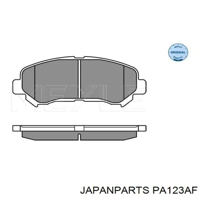 Гальмівні колодки Japan Parts PA123AF ціна, від 18.50 USD