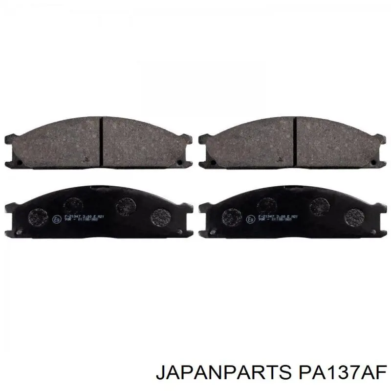 Гальмівні колодки Japan Parts PA137AF ціна, від 19.90 USD