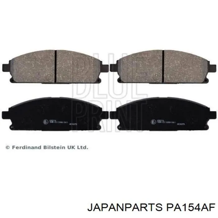 Гальмівні колодки Japan Parts PA154AF ціна, від 20.27 USD