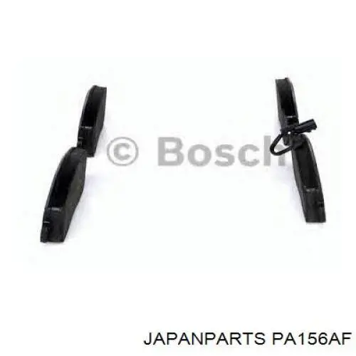 Гальмівні колодки Japan Parts PA156AF ціна, від 18.10 USD