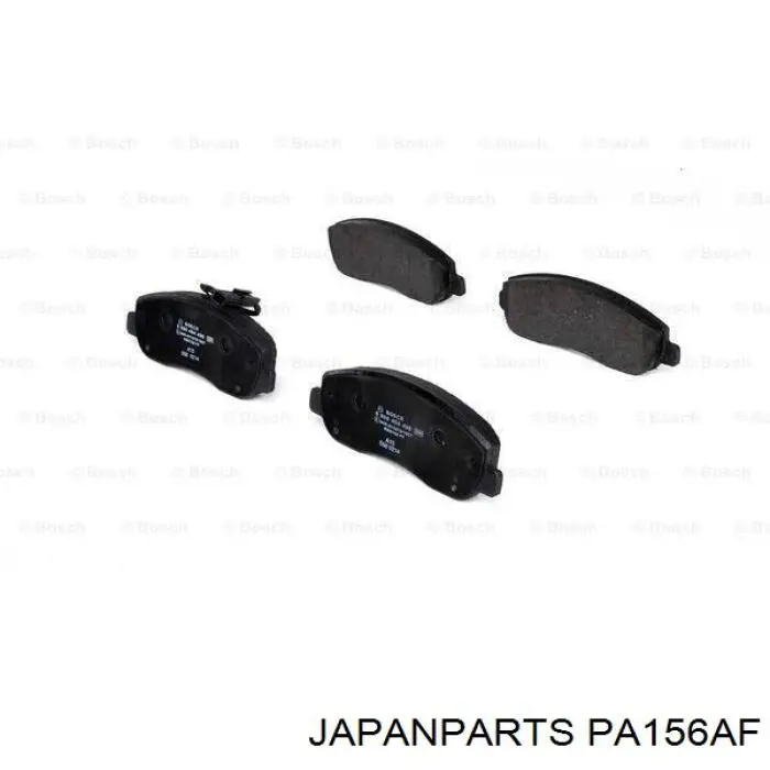 Купити PA156AF Japan Parts Колодки гальмівні передні, дискові
