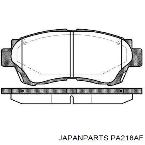 Тормозні колодки Japan Parts PA218AF