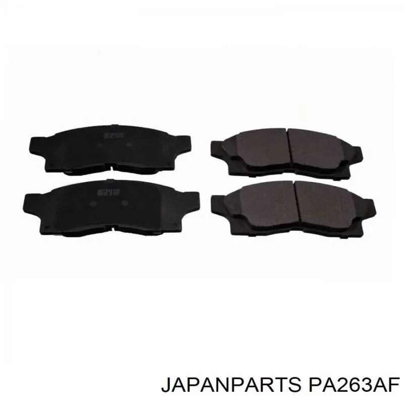 Передні тормозні колодки PA263AF Japan Parts
