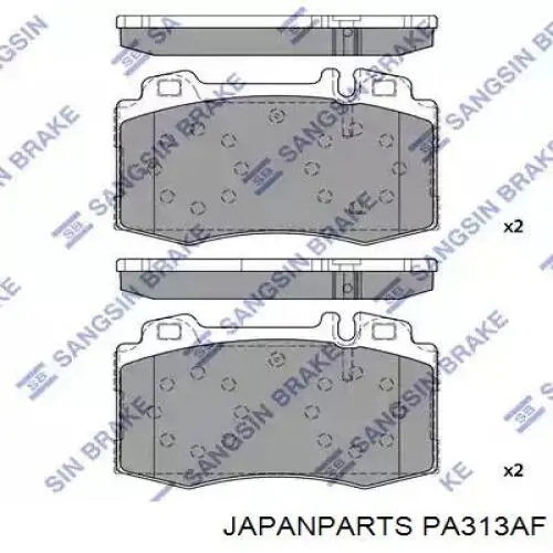 Купити PA313AF Japan Parts Колодки гальмівні передні, дискові