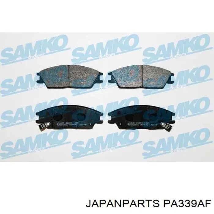 Гальмівні колодки Japan Parts PA339AF ціна, від 15.06 USD