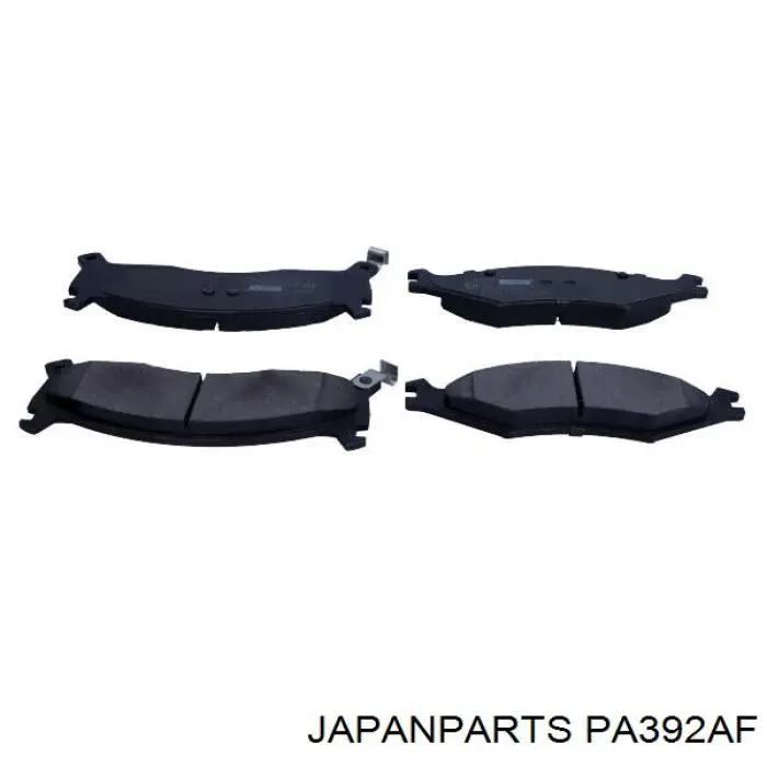 Передні тормозні колодки PA392AF Japan Parts