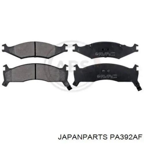 Тормозні колодки Japan Parts PA392AF