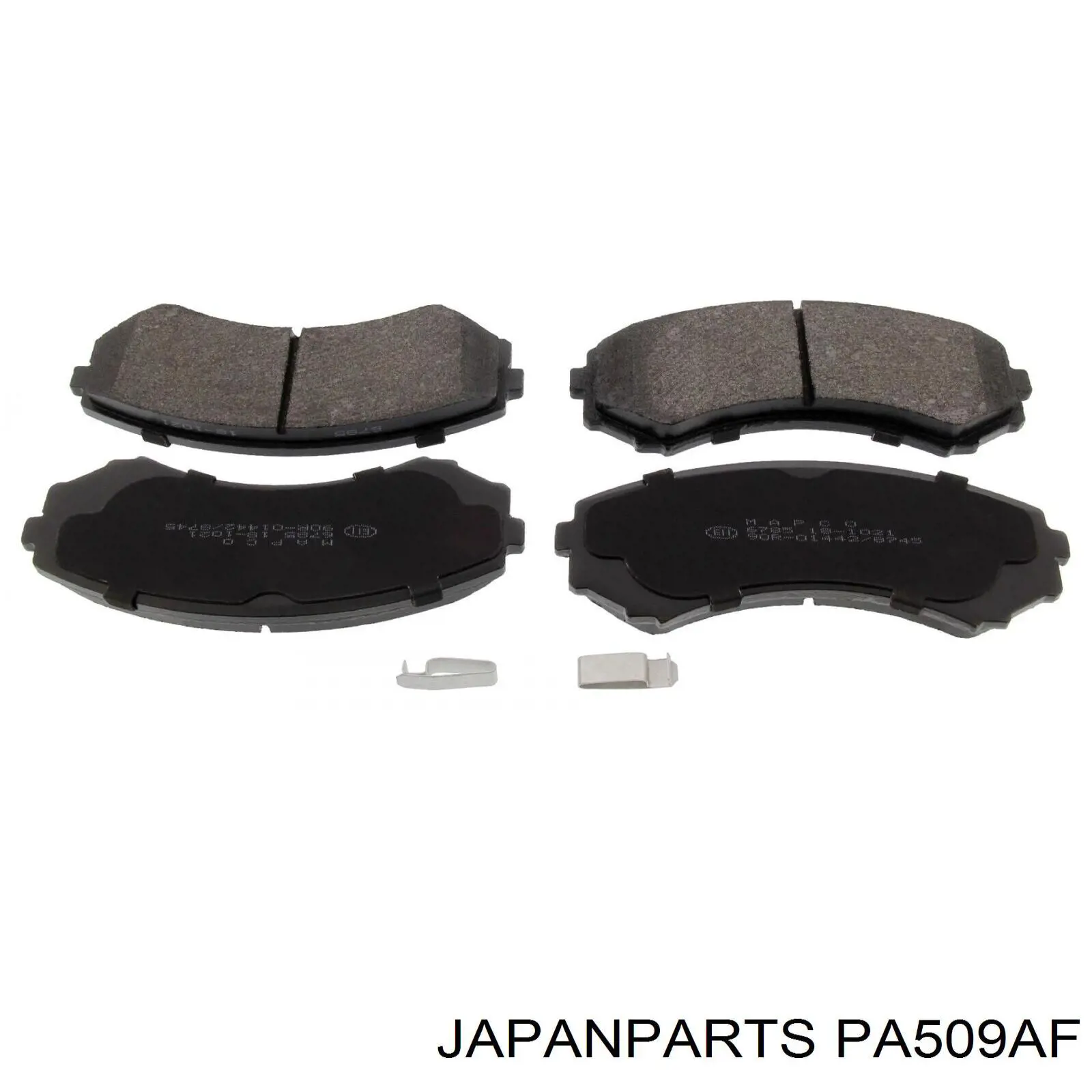 Купити PA509AF Japan Parts Колодки гальмівні передні, дискові