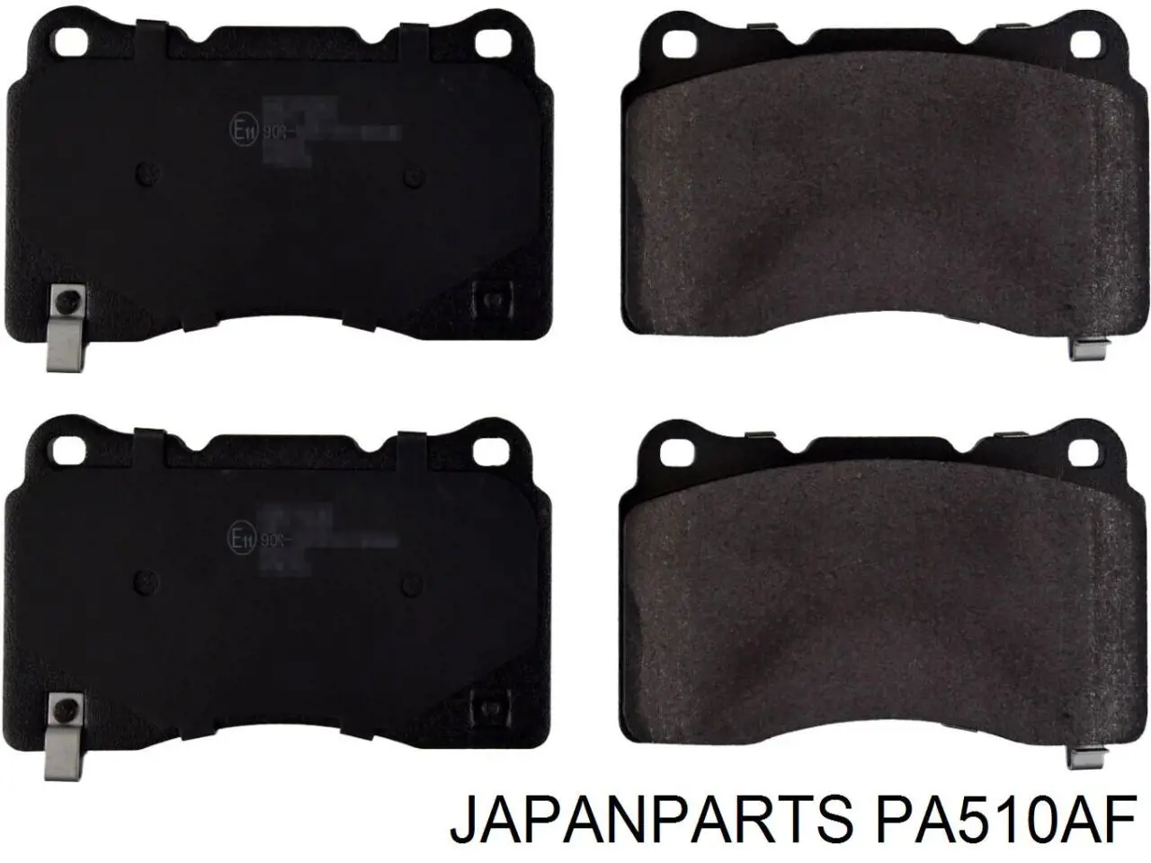 Гальмівні колодки Japan Parts PA510AF ціна, від 30.77 USD