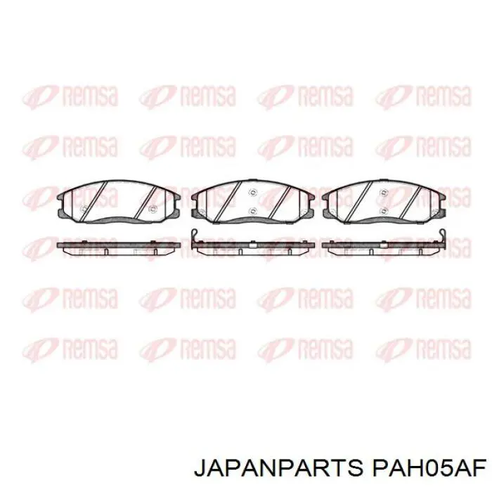 Гальмівні колодки Japan Parts PAH05AF ціна, від 22.09 USD