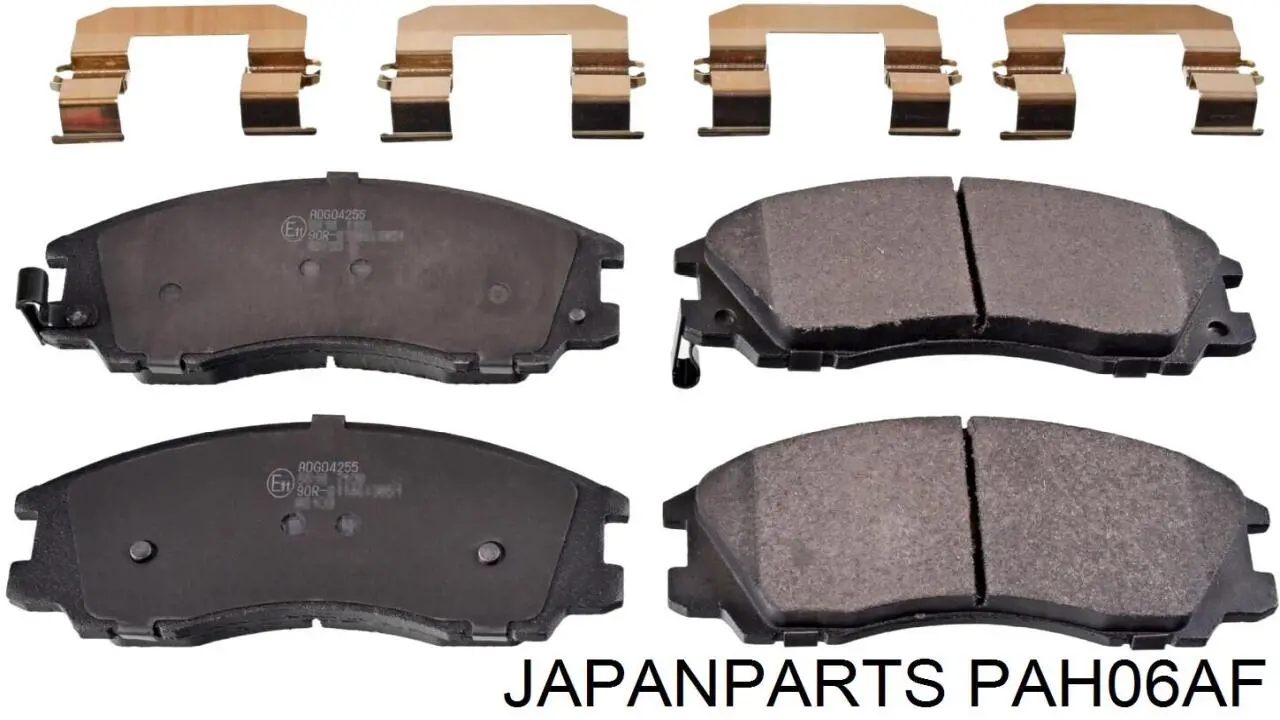 PAH06AF Japan Parts колодки гальмівні передні, дискові