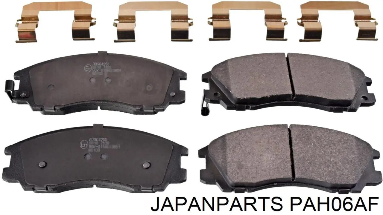 Колодки гальмівні передні, дискові PAH06AF Japan Parts