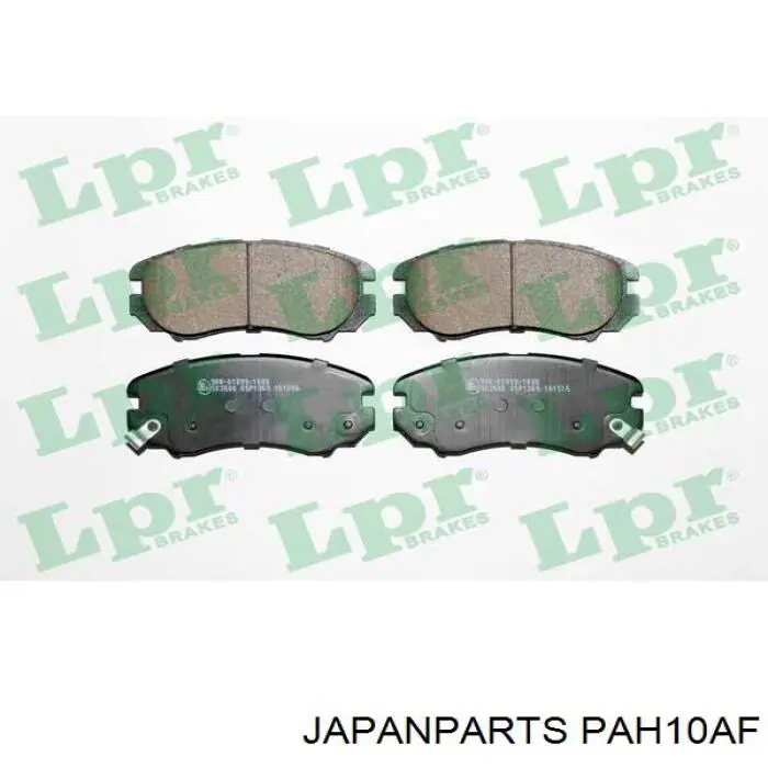 PAH10AF Japan Parts Передні гальмівні колодки