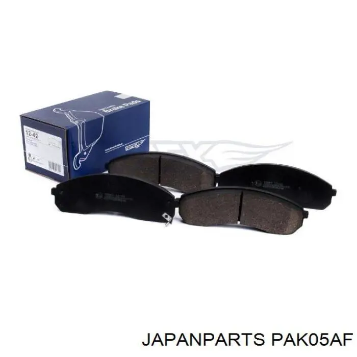 PAK05AF Japan Parts колодки гальмівні передні, дискові